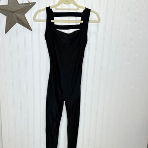 Adult Tank Unitard With Elastic Ladder Back Size Medium